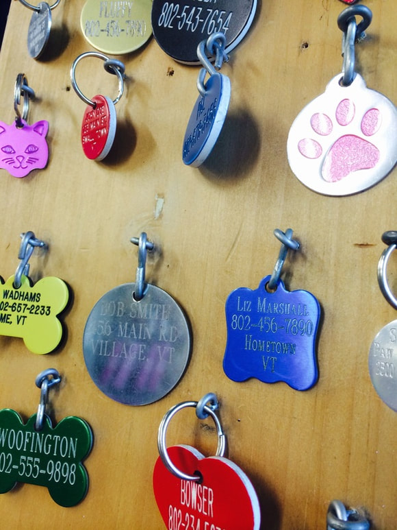 engraved pet tags online
